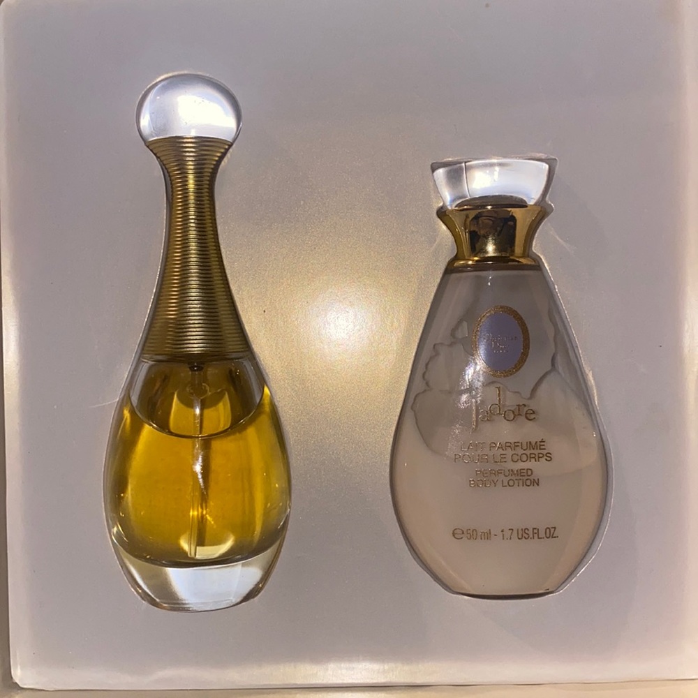 jadore Dior perfume and lotion